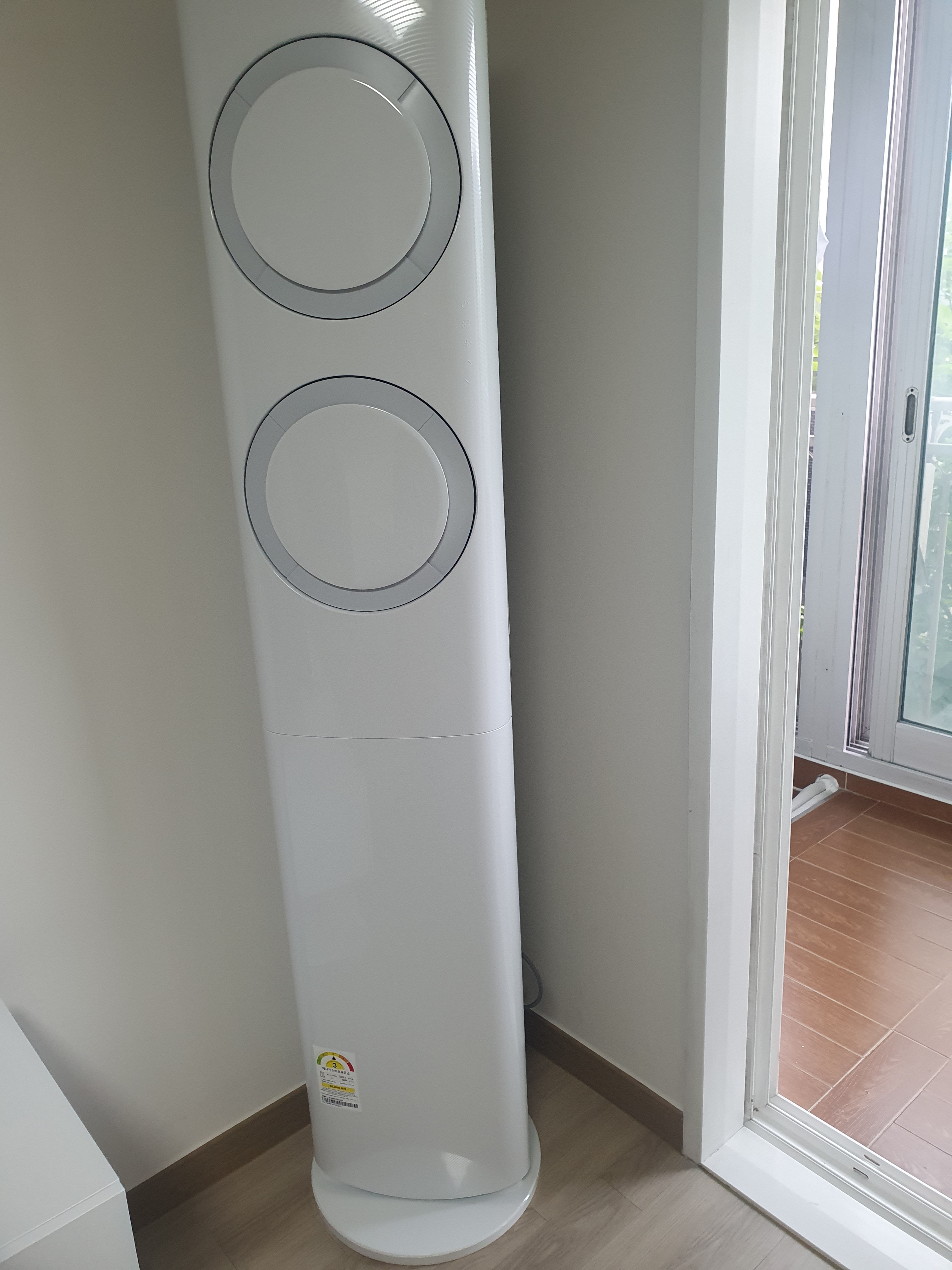 삼성 BESPOKE AI Q9000 유풍 17평(56.9㎡)+6평(18.7㎡) (리모컨 포함) 화이트/그레이+화이트 홈멀티 에어컨 AF60F17D11GRS